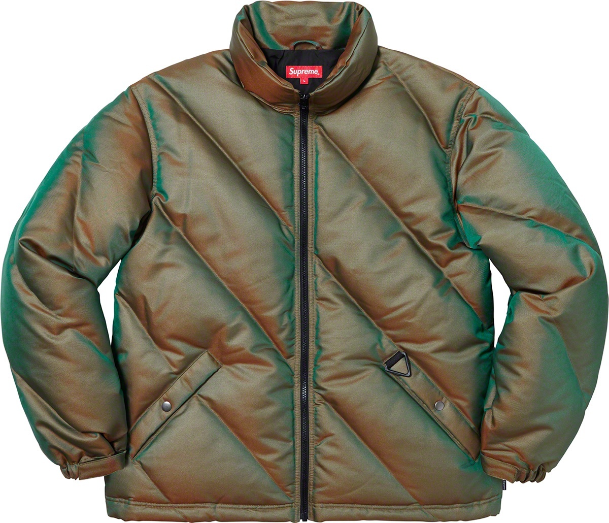 Iridescent Puffy Jacket view 10